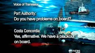 Blackout on the cruiseship