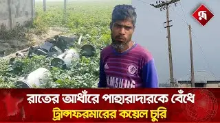 পাহারাদারকে বেঁ'ধে রেখে ট্রান্সফরমারের কয়েল চু'রি | Bogra | Electric Transformer | Rupali Bangladesh