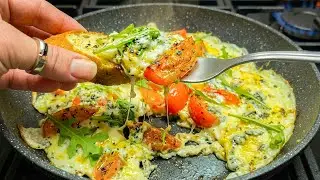 Завтрак прямо со сковородки – сливочный, ароматный, идеальный 🍳💛