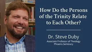 How Do the Persons of the Trinity Relate to Each Other? | Dr. Steve Duby