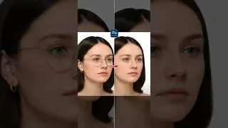 Remove glasses from pictures #photoshop #tuturial #design #creative #remove