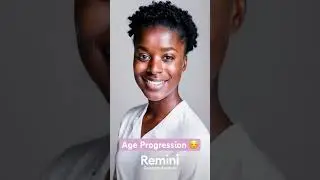 Age Progression Time Lapse #beauty #ai