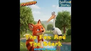 The Fox and the Stork | Bedtime Story for Kids | Fairy Tales