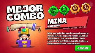 &iexcl;MINA MAXEADA! ❤️🔥❤️🔥 Mejor combo de habilidad estelar, gadget y refuerzos