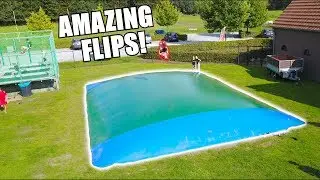 CRAZY FLIPS & TRICKS ON A BLOB!