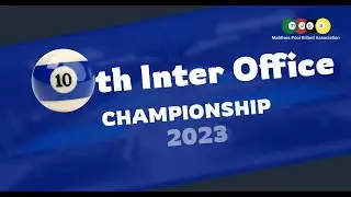 MIB 10TH INTER OFFICE BILLIARD CHAMPIONSHIP 2023 - (TMA VS CRC)