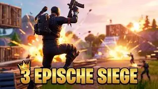 Ich hole drei EPISCHE SIEGE!!! |Fortnite 🤩👑