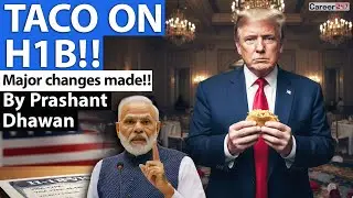 TRUMP TAKES MASSIVE U-TURN ON H1B AND AMERICANS ARE&nbsp;ANGRY!! | By Prashant Dhawan | Career247