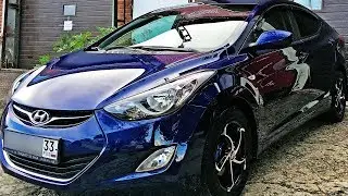 Hyundai Elantra. Полировка, керамика i-Shield, мойка двигателя и Антидождь