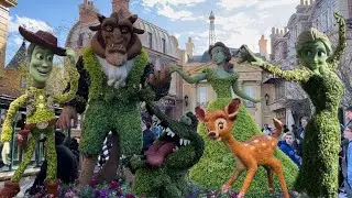 ALL of the Disney Topiaries from the 2022 Epcot International Flower & Garden Festival!
