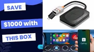 Приобретите беспроводную версию Android Auto или Apple CarPlay и сэкономьте 1000 долларов.