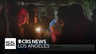 Vigil held for teenage girl whose body was found inside singer d4vd's Tesla