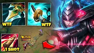 I Found a CHEAT CODE with Caitlyn Mid and it's not balanced... (ONE SHOT EVERYONE)