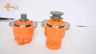 TOSION CHINA MS MSE Radial Piston Hydraulic Motor Substitute For Poclain