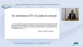 Sj&ouml;vall & Rudvall - Challenges of recognition and enforcement of foreign Judgments (part 3) - En4s