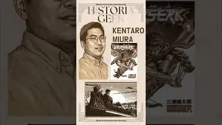 Kentaro Miura - Historia Geek #kentaromiura #berserk #guts #prototype #griffith #manga
