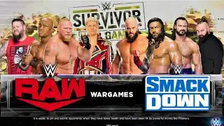 WWE 2K23 WarGames: Team RAW vs. Team SMACKDOWN | Ultra Realistic Graphics RTX 4090