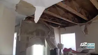 Sherman family displaced after pipes burst in vacant apartment above them