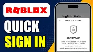 How To Use Quick Sign In On Roblox | PC, Mobile, PS5, PS4 & Xbox
