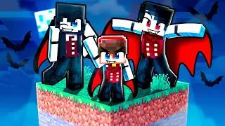 Я вырастил семью вампиров в Minecraft&hellip;