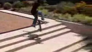 Skateboard Stair Jump