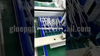 Two component epoxy dispensing machine Ab glue meter mix dosing unit