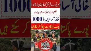 FC Jobs 2024 | Frontier Core Balochistan Jobs 2024 | Frontier Core Sepoy Jobs |New Jobs in Pakistan