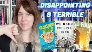 ❌ Мои самые разочаровывающие и худшие книги 2025 года ❌
