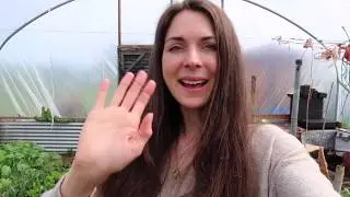 May polytunnel tour- No dig organic polytunnel//Frost Damage & SLUGS!