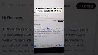 ChatGPT Atlas Built-in AI Writing Assistant is INSANE! (New Browser)