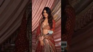 Sonam Bajwa looking absolutely gorgeous in Lehenga on Anant Ambani's Sangeet Ceremony|The Unseen