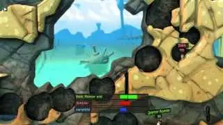 Worms Revolution w/ Friends! Beach War (Multiplayer)