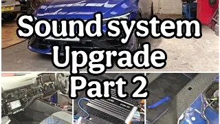 VW Golf 2025 Mk8.5 Sound System Upgrade. Match DSP, Wiring, Vibe amp and Sub Install. Part 2