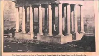 NSCDA History: Building the Portico Over Plymouth Rock (w.new logo)