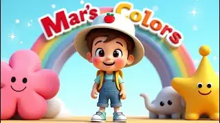 Mar's Color Song! 🌈 Learn Pink, Gray & Gold &ndash; Fun Learning for Kids