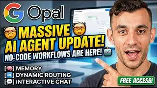 Google Opal's HUGE No Code AI Workflow Upgrade!