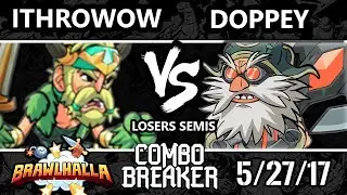 Combo Breaker 2017 Brawlhalla -STDX | iThrowow (Bodvar) vs Vexx | Doppey (Ulgrim, Azoth) - LS