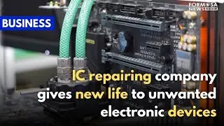 Circuit board repairing company gives second life to obsolete devices｜Taiwan News