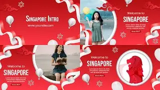 Singapore Intro After Effects Template | Adobe CC | Easy to Use | No Copyright