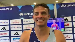 Devon Allen Is OK After Crashing Into First Hurdle At Paris Diamond League Men's 110m Hurdles