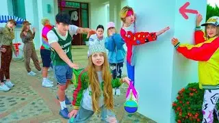 ИГРА КОЗАКИ-ДЕВОЧКИ РАЗБОЙНИЦЫ!! ДИАНА И КОМАНДА ДЕВОЧЕК ПРЯЧУТ СЕКРЕТНОЕ СЛОВО!!