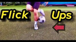 8 Football Flick Up skills Tutorial | Learn Cool Freestyle Tricks#football #soccer #freestyle