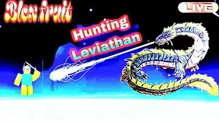 | Blox fruit |  We dowing leviathan hunt in live steam 😋
