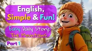 Understand English Without Studying | Easy & Fun Mountain Story