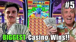 BIGGEST CASINO WINS Compilation! #5 | Vegas Matt, LadyLuckHQ & Mr. Hand Pay!