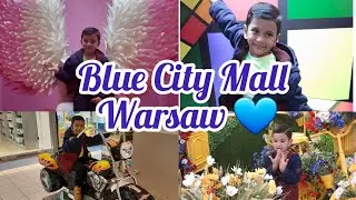 Blue city mall 💙 😍  Warsaw Poland 🇵🇱 💙 &hearts;#bluecity #mall #4k #poland #warsaw