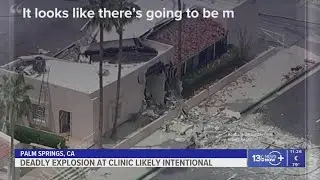 FBI investigating explosion at Palm Springs fertility clinic as act of terrorism