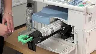 Ricoh MP 201 Como trocar o toner, Sinall Solu&ccedil;&otilde;es em Impress&atilde;o