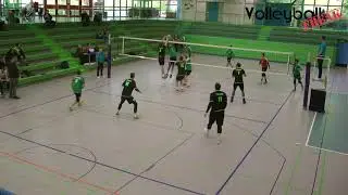 Beste Spielszenen SV Bayer Wuppertal vs TVA H&uuml;rth 3 - Volleyball Oberliga 18/19