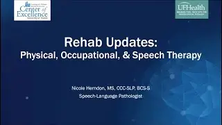 Rehab for Huntington's Disease (PT, OT, Speech & Swallow) - 2024 HDSA Educational Symposium
